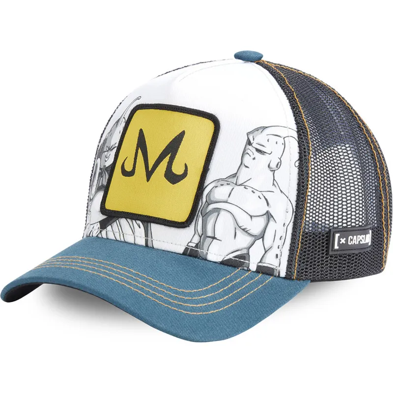 cappelli-curva-grigio-snapback-buu-dragon-ball-di-capslab