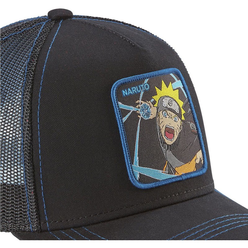 Capslab Naruto Uzumaki Rasengan RAS2 Black Trucker Hat Caphunters.it
