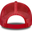 cappellino-trucker-bianco-e-rosso-team-colour-block-a-frame-dei-chicago-bulls-nba-di-new-era