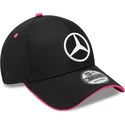 cappellino-curvo-nero-regolabile-9forty-draft-esports-di-mercedes-formula-1-di-new-era