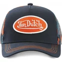 von-dutch-aop-navy-blue-and-orange-trucker-hat