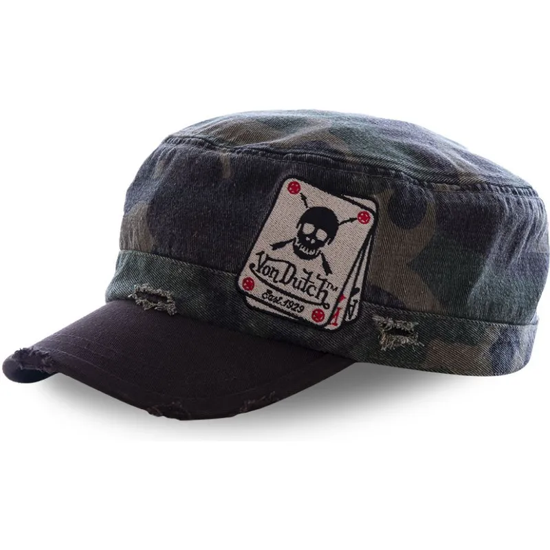 Leupold Cappello Trucker Mimetica Uomo – Nero Con Toppa Frontale, Taglia Unica - 2