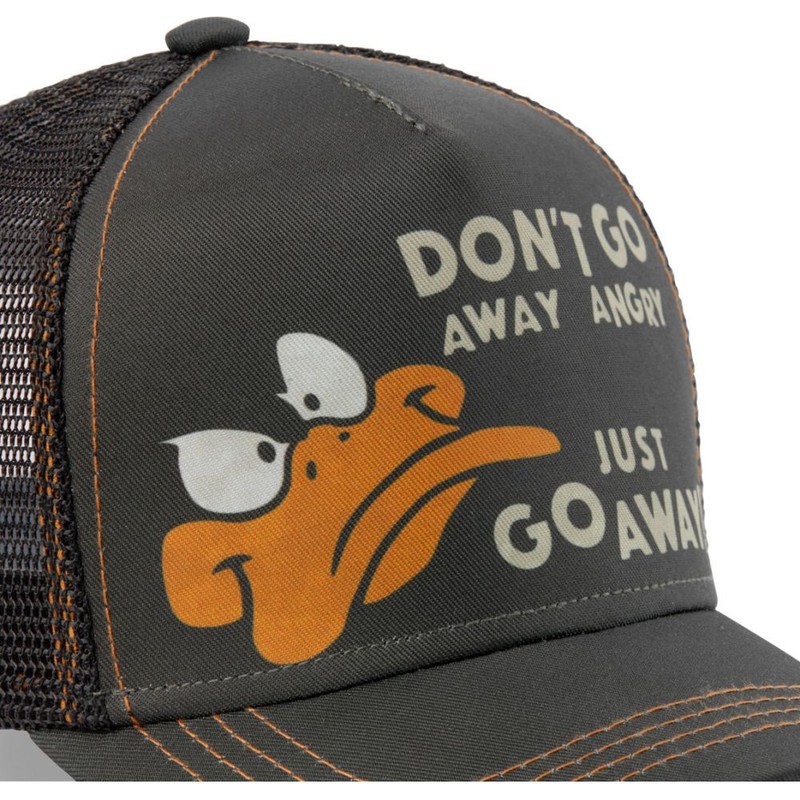 Capslab Daffy Duck AFF1 Looney Tunes Black Trucker Hat Caphunters.it
