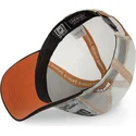 cappellino-trucker-bianco-e-nero-daffy-duck-loo-duc1-looney-tunes-di-capslab