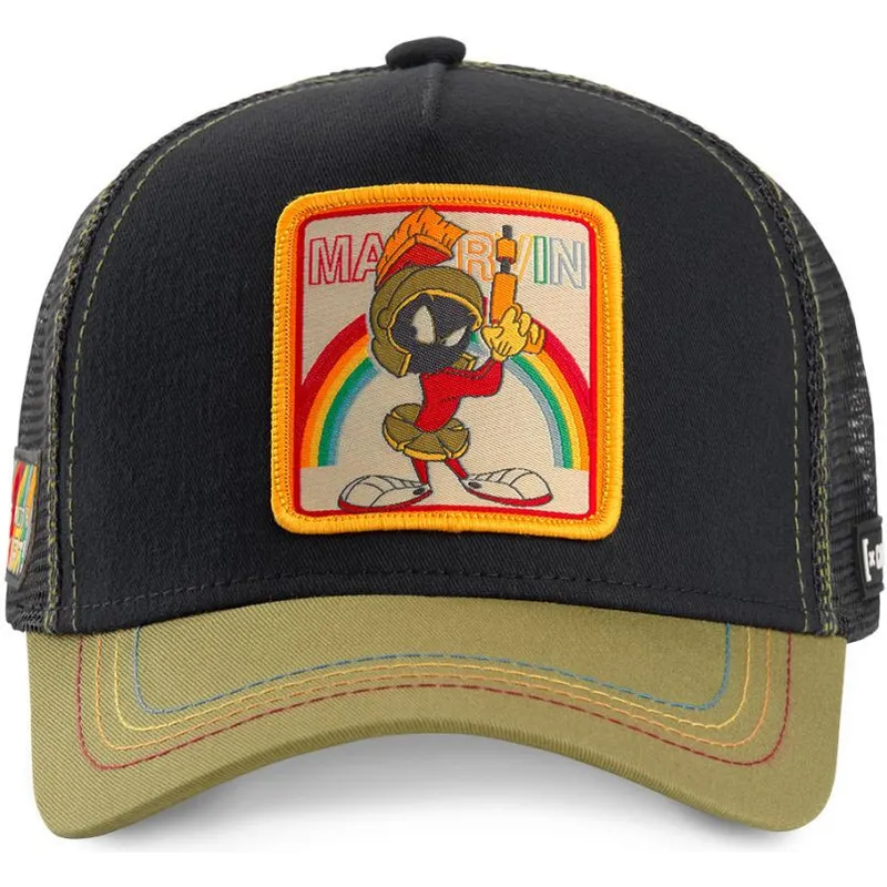 cappelli-curva-nero-snapback-marvin-il-marziano-looney-tunes-di-capslab