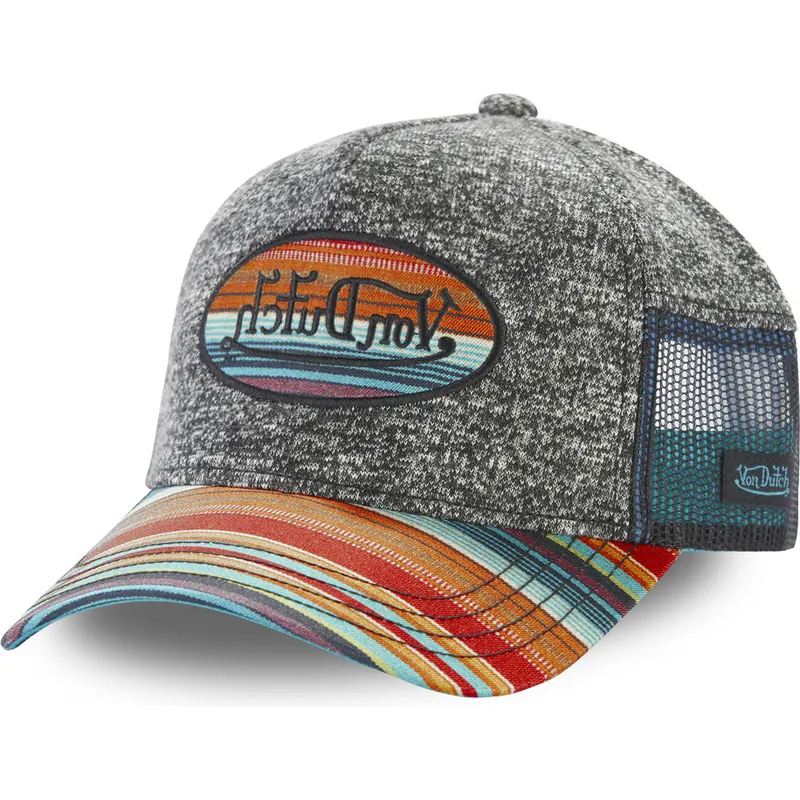 cappelli-curva-grigio-snapback-di-von-dutch