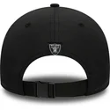 cappelli-curva-nero-cinghia-regolabile-9forty-team-flag-dei-las-vegas-raiders-nfl-di-new-era