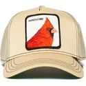 cappellino-trucker-khaki-uccello-handsome-boy-di-goorin-bros