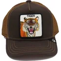 cappello-trucker-marrone-per-bambino-tigre-little-tiger-di-goorin-bros