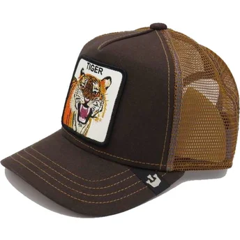 cappellino-trucker-marrone-per-bambino-tigre-little-tiger-di-goorin-bros