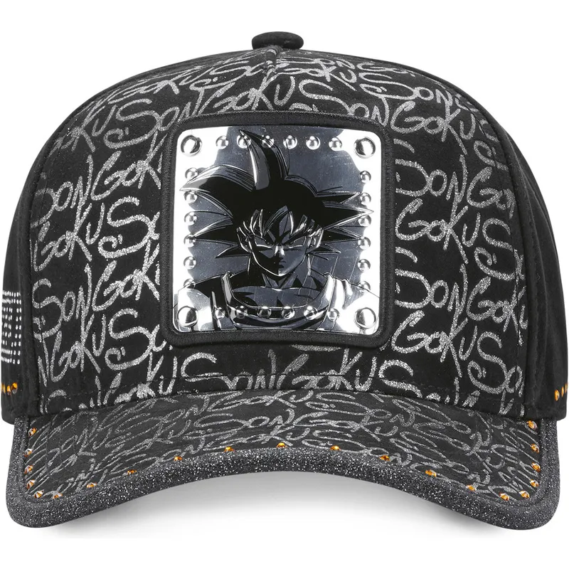 cappelli-curva-nero-cinghia-regolabile-son-goku-dragon-ball-di-capslab cappelli-curva-nero-cinghia-regolabile-son-goku-dragon-ball-di-capslab