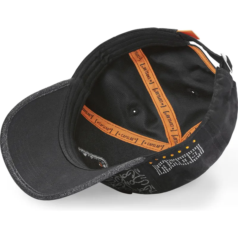 cappelli-curva-nero-cinghia-regolabile-son-goku-dragon-ball-di-capslab cappelli-curva-nero-cinghia-regolabile-son-goku-dragon-ball-di-capslab
