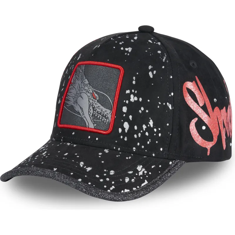 cappelli-curva-nero-cinghia-regolabile-shenron-dragon-ball-di-capslab