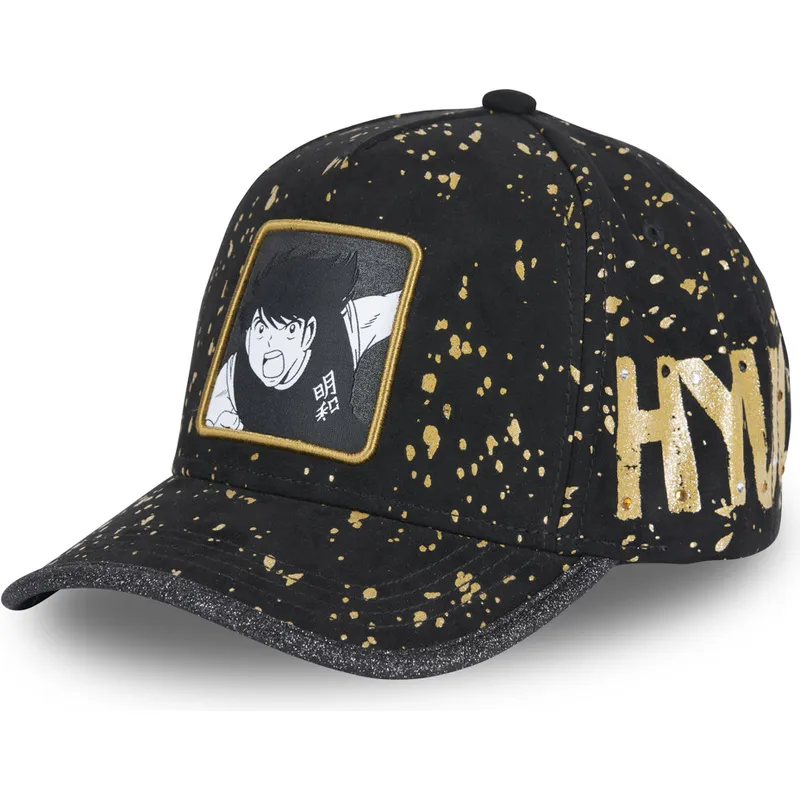 cappelli-curva-nero-cinghia-regolabile-mark-lenders-campioni-oliver-e-benji-di-capslab