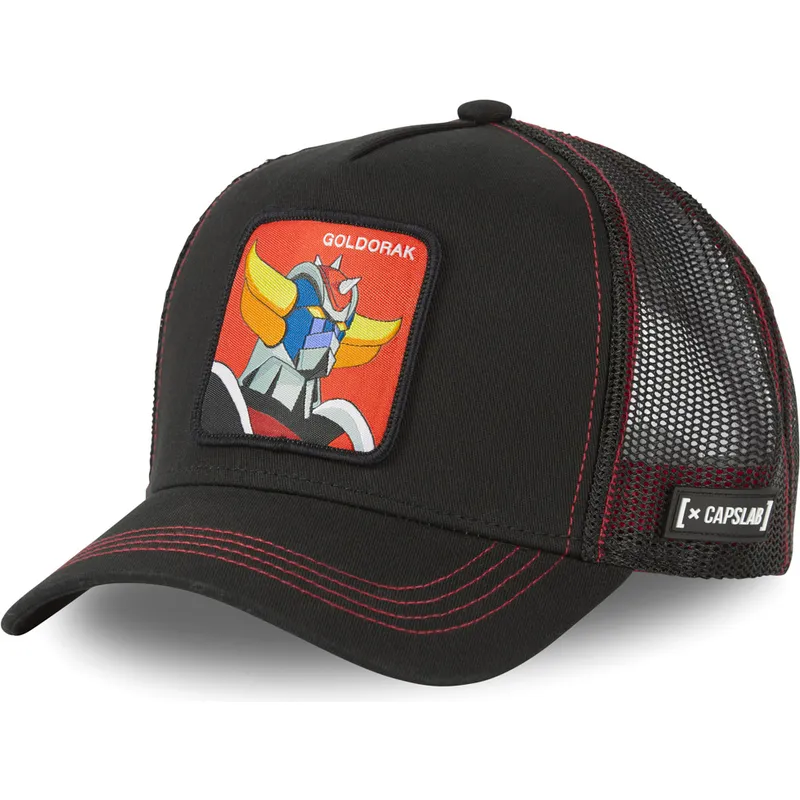 cappelli-curva-nero-snapback-robot-grendizer-robot-grendizer-di-capslab