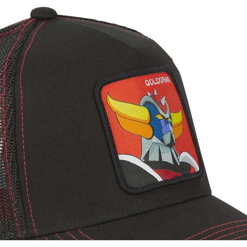 cappelli-curva-nero-snapback-robot-grendizer-robot-grendizer-di-capslab