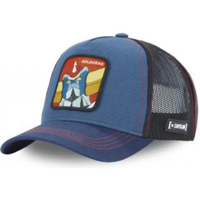 cappelli-curva-blu-marino-snapback-robot-grendizer-robot-grendizer-di-capslab