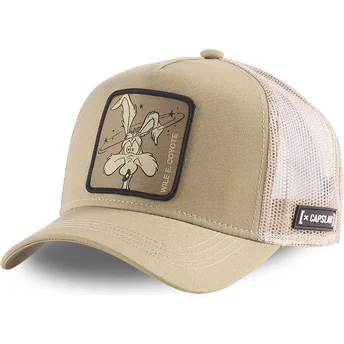 cappellino-trucker-marrone-coyote-loo-coy1-looney-tunes-di-capslab
