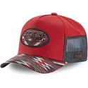 cappelli-curva-rosso-snapback-di-von-dutch