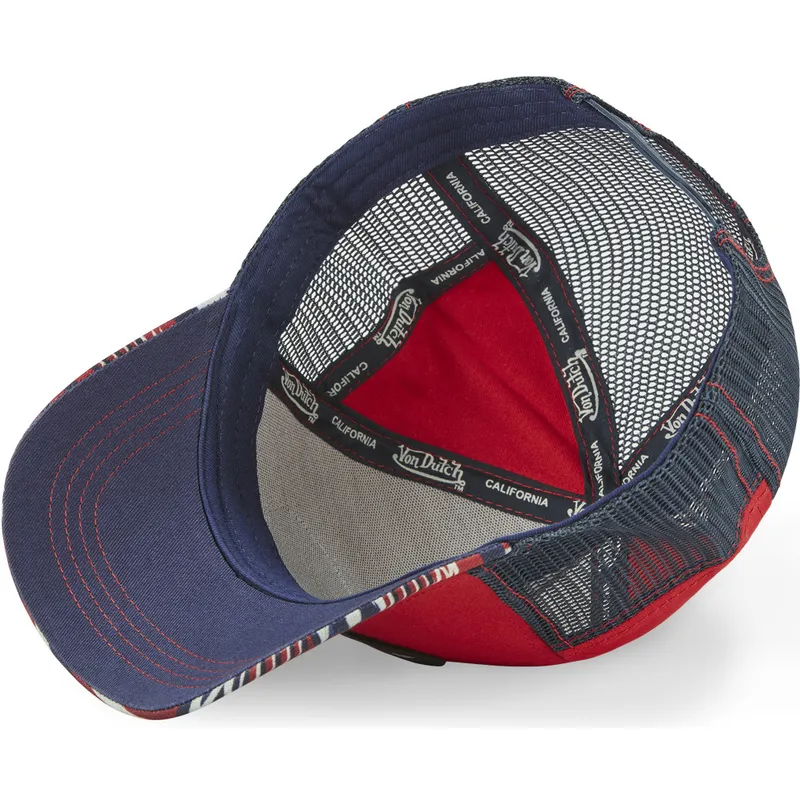 cappelli-curva-rosso-snapback-di-von-dutch