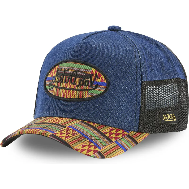 cappelli-curva-blu-snapback-di-von-dutch