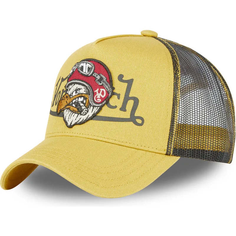cappelli-curva-giallo-snapback-di-von-dutch cappelli-curva-giallo-snapback-di-von-dutch