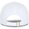 new-era-curved-brim-9forty-metallic-logo-new-york-yankees-mlb-white-adjustable-cap