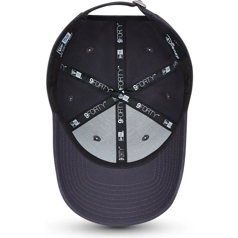 cappelli-curva-grigio-cinghia-regolabile-9forty-di-new-era