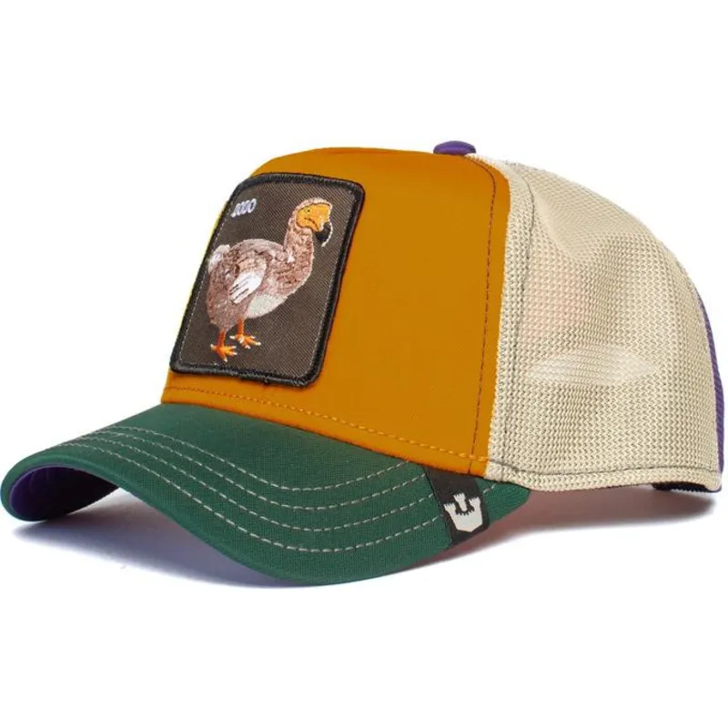 cappelli-curva-arancia-snapback-the-farm-di-goorin-bros