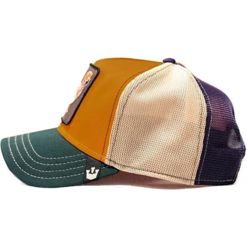 cappelli-curva-arancia-snapback-the-farm-di-goorin-bros