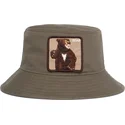 secchi-verde-dei-bucket-verde-oso-fighting-bear-the-farm-di-goorin-bros