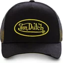 von-dutch-yellow-logo-neo-yel-black-trucker-hat