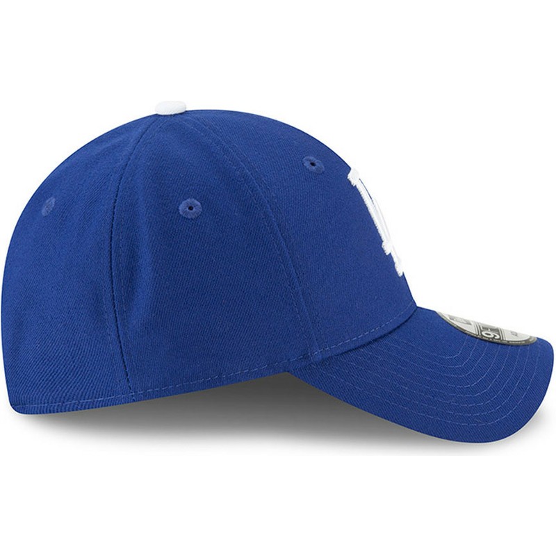 cappellino-visiera-curva-blu-regolabile-9forty-the-league-di-los-angeles-dodgers-mlb-di-new-era