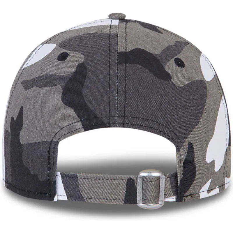 cappelli-curva-mimetizzazione-cinghia-regolabile-negro-negro-9forty-dei-los-angeles-dodgers-mlb-di-new-era