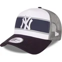 cappellino-trucker-bianco-e-blu-navy-a-frame-retro-dei-new-york-yankees-mlb-di-new-era