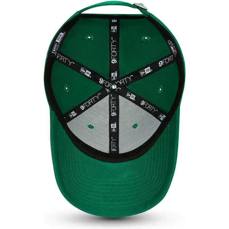 cappelli-curva-verde-cinghia-regolabile-9forty-league-essential-dei-new-york-yankees-mlb-di-new-era