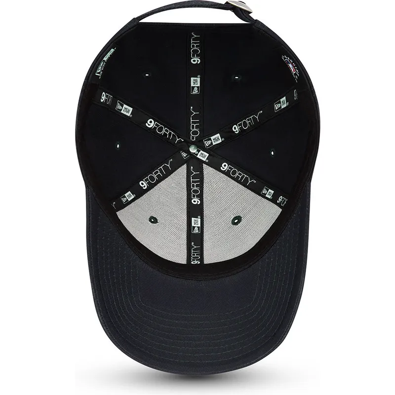 cappelli-curva-blu-marino-cinghia-regolabile-dorado-9forty-league-essential-dei-new-york-yankees-mlb-di-new-era