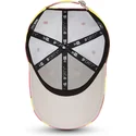 cappelli-curva-mimetizzazione-cinghia-regolabile-rosa-rosa-9forty-dei-los-angeles-dodgers-mlb-di-new-era