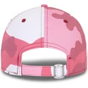 cappelli-curva-mimetizzazione-cinghia-regolabile-rosa-rosa-9forty-dei-boston-red-sox-mlb-di-new-era