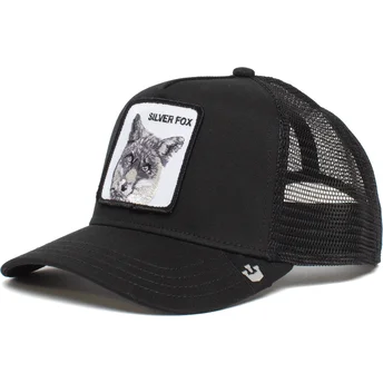cappellino-trucker-nero-volpe-silver-fox-the-farm-di-goorin-bros