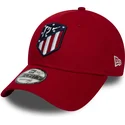 cappelli-curva-rosso-cinghia-regolabile-9forty-essential-de-atletico-dei-atletico-de-madrid-lfp-di-new-era
