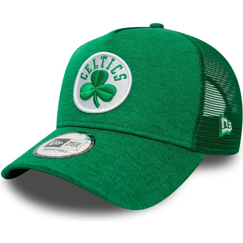 cappelli-curva-verde-snapback-shadow-tech-a-frame-dei-boston-celtics-nba-di-new-era