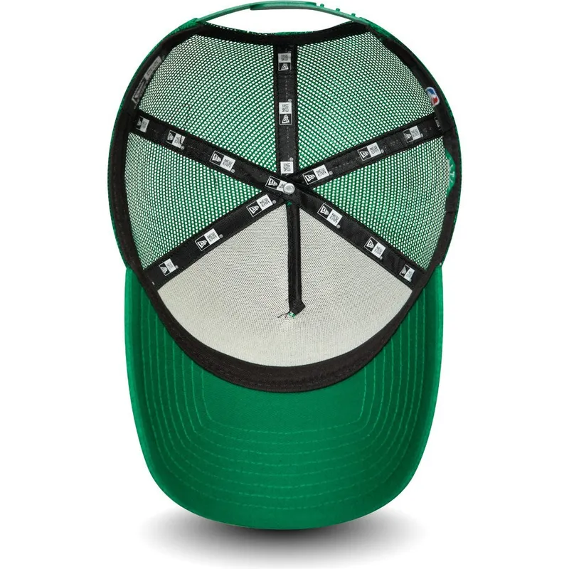 cappelli-curva-verde-snapback-shadow-tech-a-frame-dei-boston-celtics-nba-di-new-era