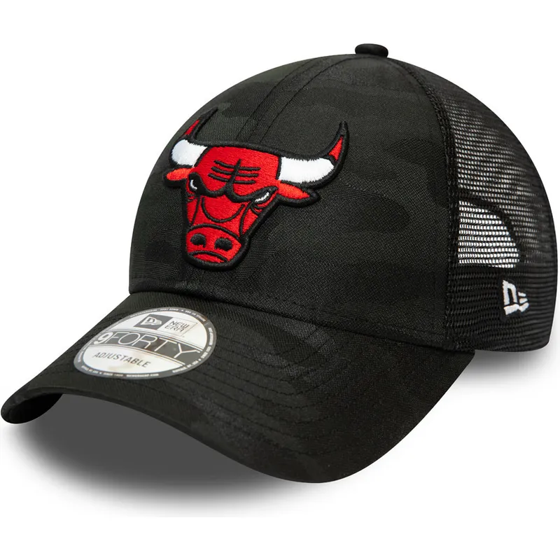 cappelli-curva-mimetizzazione-cinghia-regolabile-negro-9forty-home-field-dei-chicago-bulls-nba-di-new-era