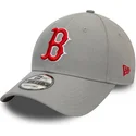 cappellino-grigio-curvo-snapback-9forty-repreve-pop-logo-dei-boston-red-sox-mlb-di-new-era