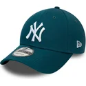 cappellino-curvo-blu-regolabile-9forty-league-essential-dei-new-york-yankees-mlb-di-new-era