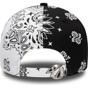 cappelli-curva-nero-cinghia-regolabile-9forty-paisley-print-dei-new-york-yankees-mlb-di-new-era