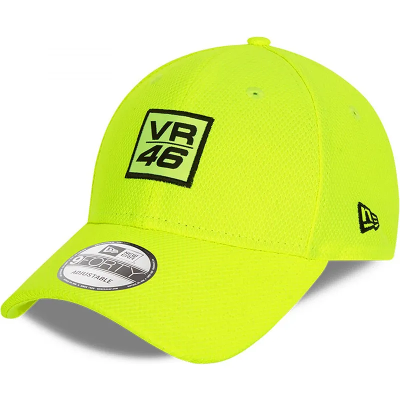 Cappellino curvo giallo regolabile 9FORTY Diamond Era di Valentino