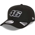 cappellino-nero-snapback-curvo-9fifty-diamond-era-stretch-fit-di-valentino-rossi-vr46-di-new-era