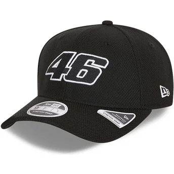 cappellino-nero-snapback-curvo-9fifty-diamond-era-stretch-fit-di-valentino-rossi-vr46-di-new-era